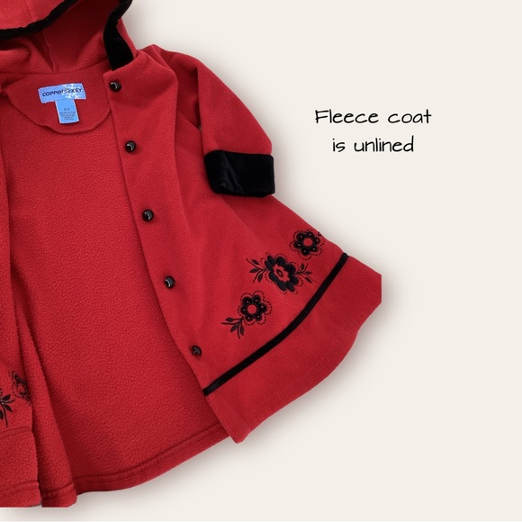 COPPER KEY GIRLS EMBROIDERED COAT - Picture 5 of 12